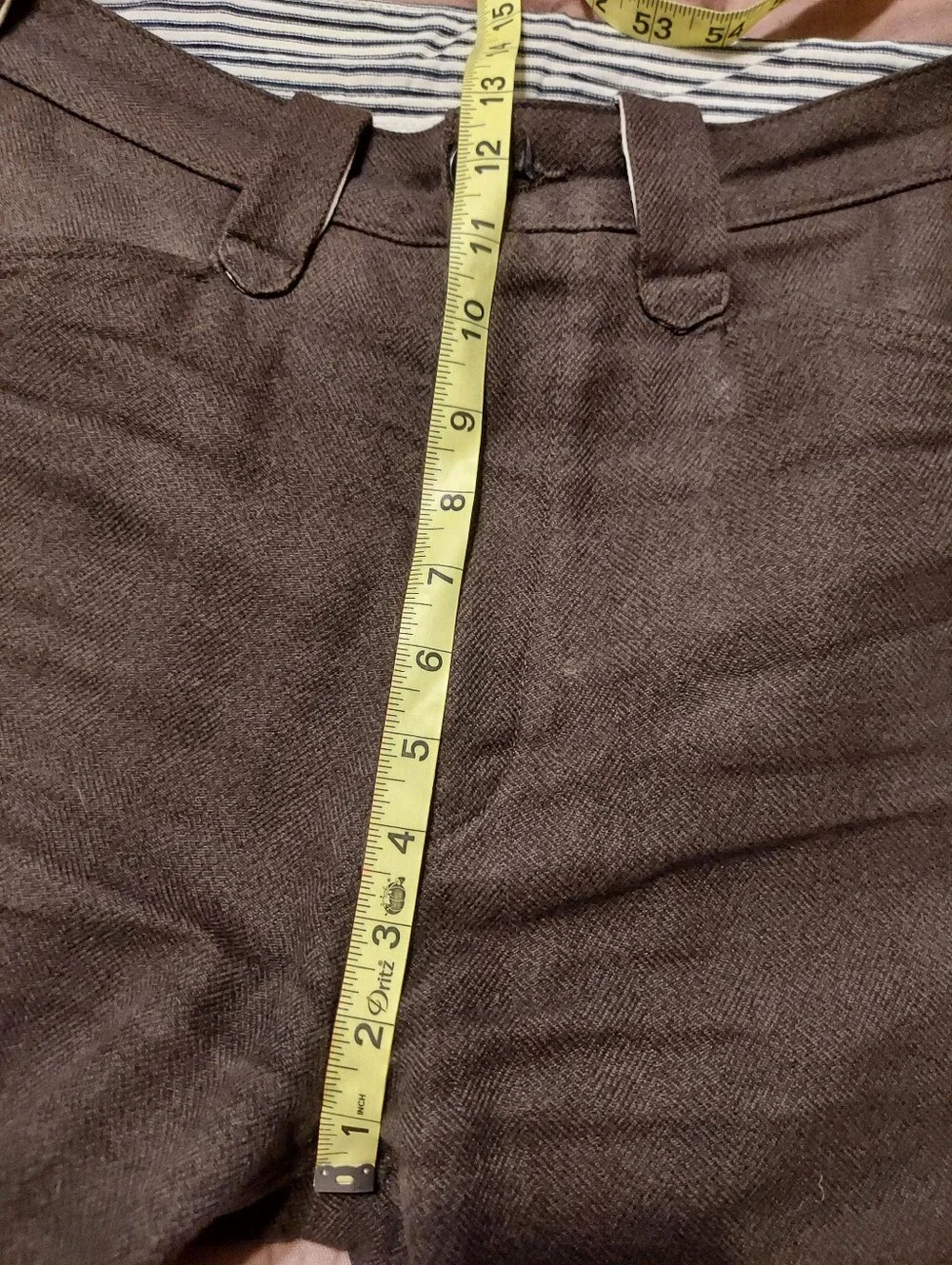 Freenote Cloth Duster Pant in Brown
